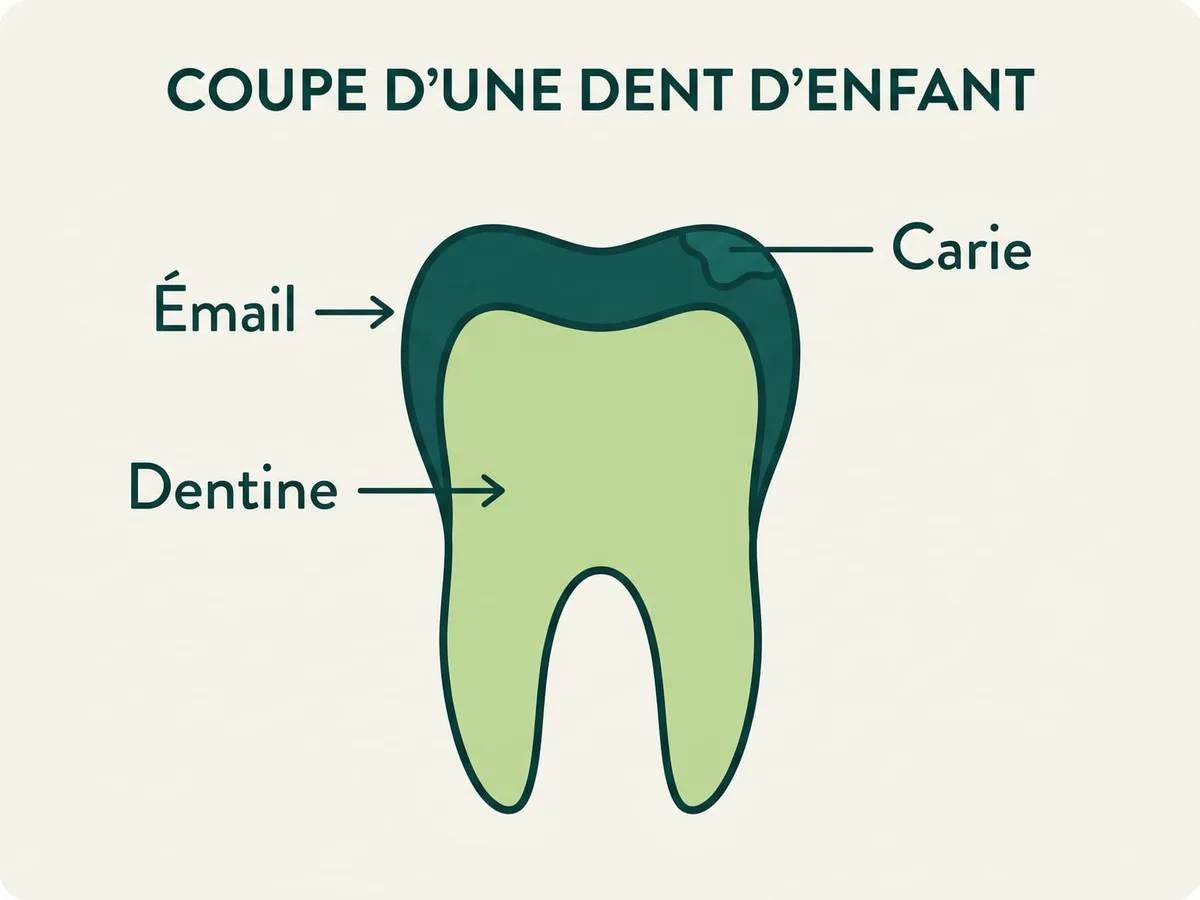 Carie dentaire chez l'enfant : prévention et soins