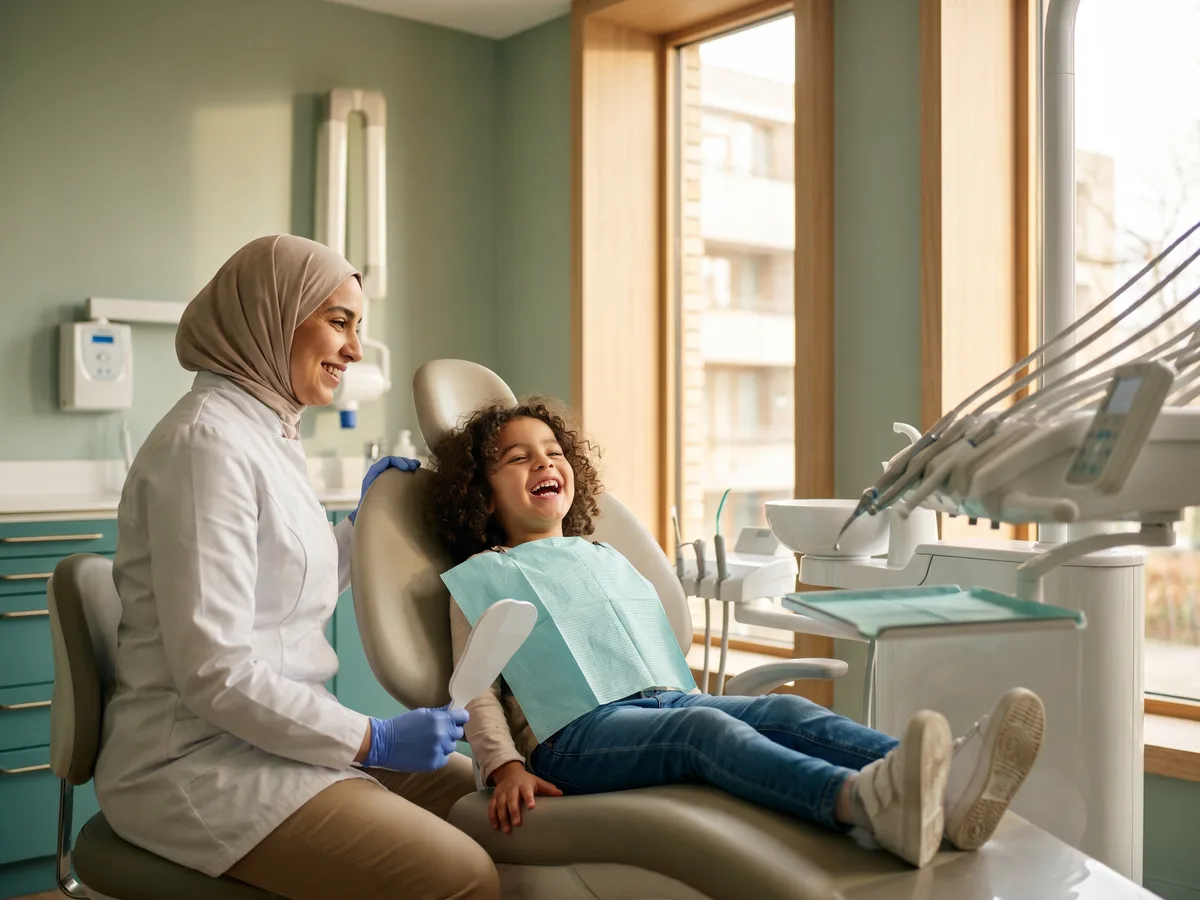 Première visite chez le dentiste : à quel âge et comment